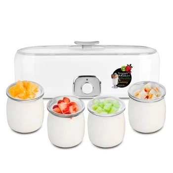 Nsn601 Бытовая Стеклянная Чашка Для домашнего Йогурта Автоматическая Машина для приготовления Йогурта Diy Машина для приготовления йогурта Машина для брожения молочных продуктов