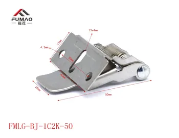 Изготовление плоских металлических пружинных зажимов длиной 55 мм для светодиодного светильника