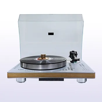 Проигрыватель виниловых пластинок Amari SD-20 LP с картриджем tone arm, регулятором подавления звука и включения диска